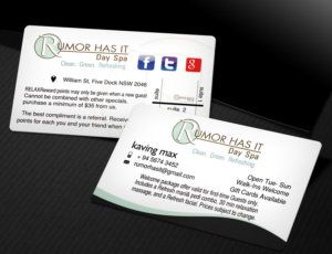 Business Card Design by Lanka Ama for this project | Design: #7424347