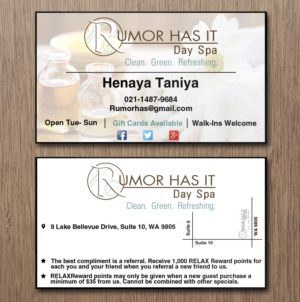 Business Card Design by Lanka Ama for this project | Design: #7424353