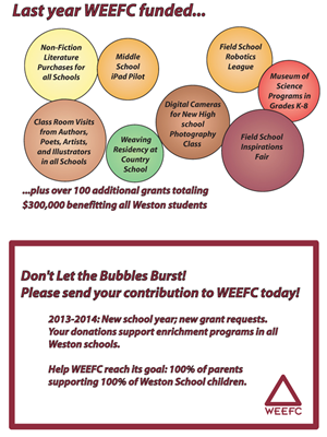 Card Design by J G for Weston Education Enrichment Fund Committee | Design: #1952474