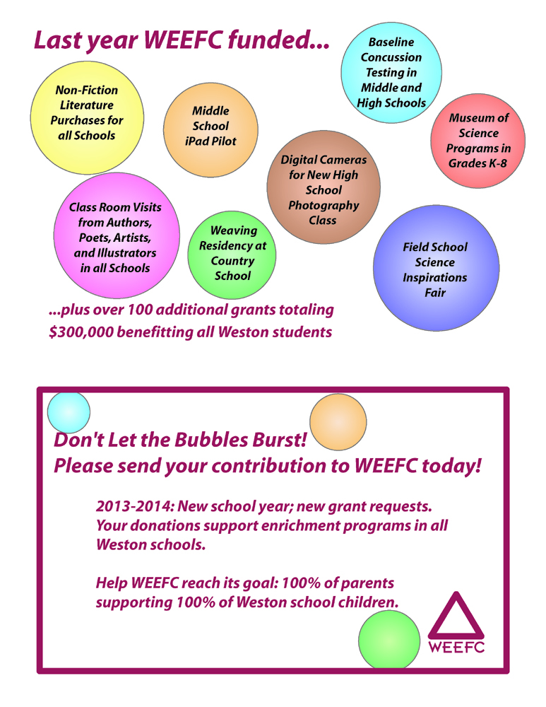 Card Design by J G for Weston Education Enrichment Fund Committee | Design #1989132