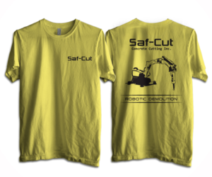 Design de T-shirt par aanbadart pour Saf-Cut Concrete Cutting Inc. | Design : #7524105