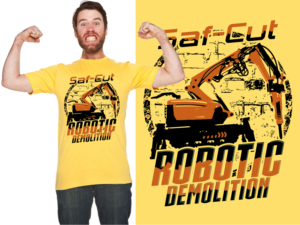 T-shirt Design by jhep for Saf-Cut Concrete Cutting Inc. | Design #7433894