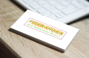 Logo-Design von AndreaGRomay für Fusion Kitchen and Bathroom Renos | Design: #7494217