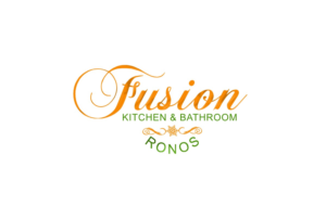 Logo Design by Mesa Graphics for Fusion Kitchen and Bathroom Renos | Design: #7446538