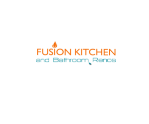 Logo Design by vida for Fusion Kitchen and Bathroom Renos | Design: #7494153