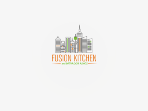 Logo-Design von dii für Fusion Kitchen and Bathroom Renos | Design: #7436657