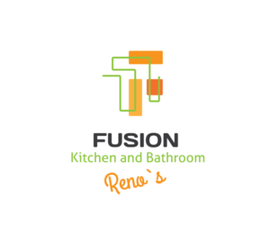 Logo Design by tatayana for Fusion Kitchen and Bathroom Renos | Design #7410186