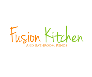 Logo-Design von koncone koncoku für Fusion Kitchen and Bathroom Renos | Design: #7500824