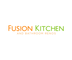 Logo-Design von koncone koncoku für Fusion Kitchen and Bathroom Renos | Design: #7500887