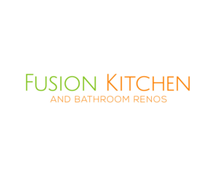 Logo-Design von koncone koncoku für Fusion Kitchen and Bathroom Renos | Design: #7500962