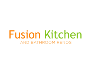 Logo-Design von koncone koncoku für Fusion Kitchen and Bathroom Renos | Design: #7500988