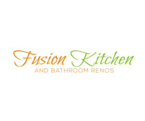 Logo-Design von koncone koncoku für Fusion Kitchen and Bathroom Renos | Design: #7501012