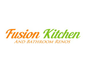 Logo-Design von koncone koncoku für Fusion Kitchen and Bathroom Renos | Design: #7501126