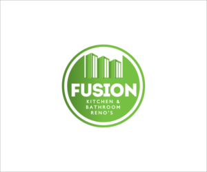 Logo-Design von maganalexis für Fusion Kitchen and Bathroom Renos | Design: #7410632