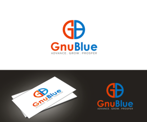 Logo-Design von Vishak vasu für GnuBlue | Design #7472584
