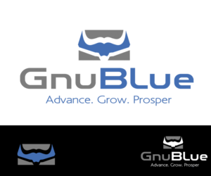 Logo-Design von blackglassesdesign für GnuBlue | Design #7425702