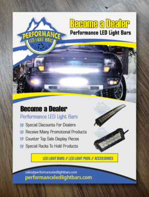 Postcard Design by alex989 for Performance LED's | Design: #7413000