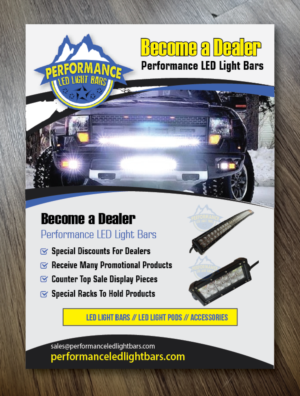 Postcard Design by alex989 for Performance LED's | Design: #7413001
