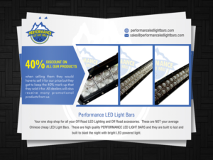 Postcard Design by ESolz Technologies for Performance LED's | Design #7407077