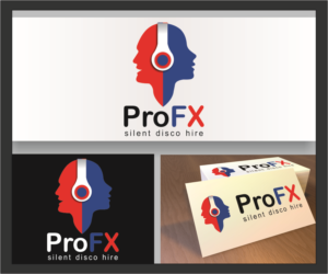 Diseño de Logo por Marrak para ProFX Silent Disco Hire  | Diseño #7416481