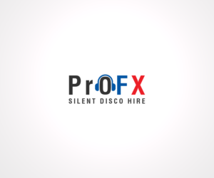 Diseño de Logo por DEZIGN RABBIT para ProFX Silent Disco Hire  | Diseño: #7411598