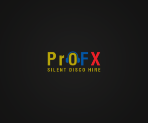 Diseño de Logo por DEZIGN RABBIT para ProFX Silent Disco Hire  | Diseño #7424653