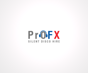 Diseño de Logo por DEZIGN RABBIT para ProFX Silent Disco Hire  | Diseño: #7424690
