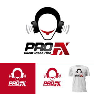 Diseño de Logo por Logoregion para ProFX Silent Disco Hire  | Diseño #7447062