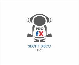 Logo Design by highcloud for ProFX Silent Disco Hire  | Design: #7421593