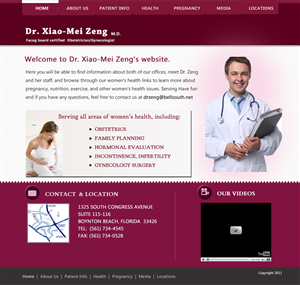 Web Design by Hetal  for this project | Design: #398866