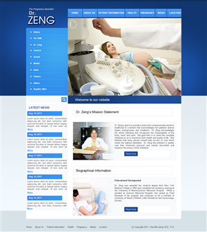Web Design by jsinfoway for this project | Design #389711