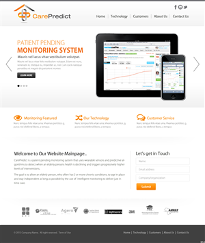 Wordpress Design by pb for CarePredict, Inc. | Design: #1870011