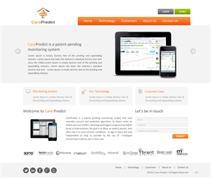 Wordpress Design by pb for CarePredict, Inc. | Design: #1873183