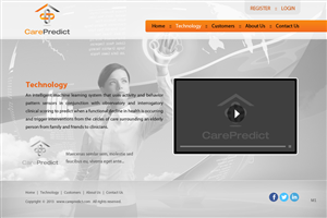 Wordpress Design by pb for CarePredict, Inc. | Design: #1873186