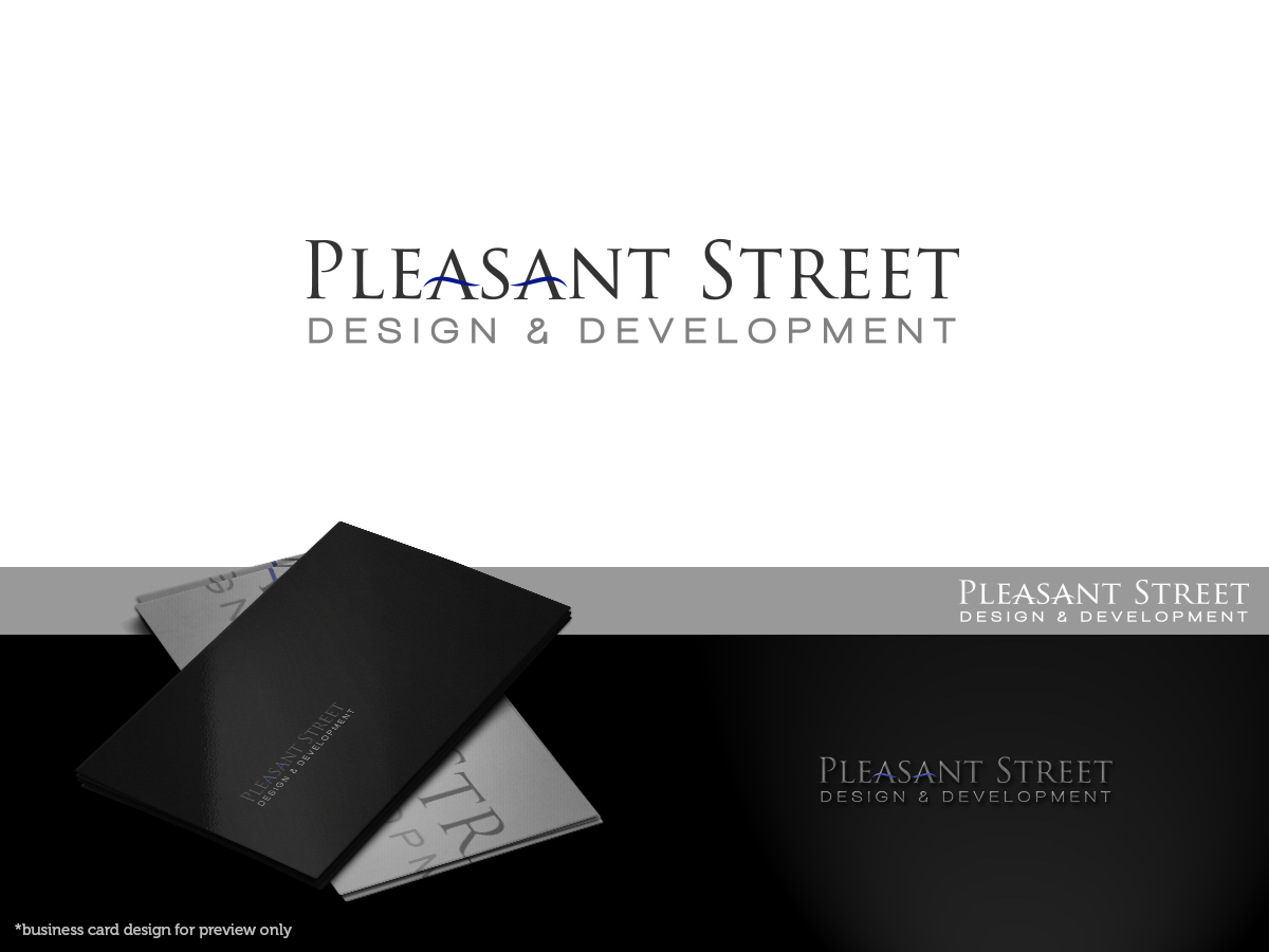 Logo Design by ArtSamurai for Pleasant Street Design & Development | Design #1874625