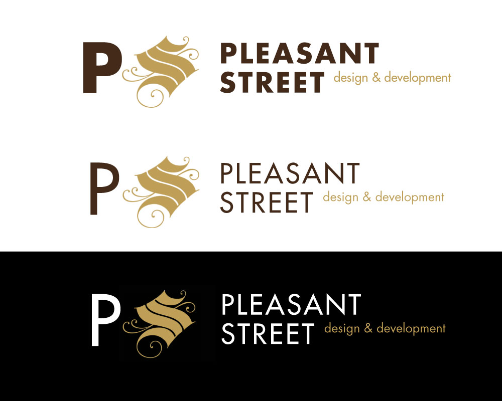 Logo Design by lessismore for Pleasant Street Design & Development | Design #1877006