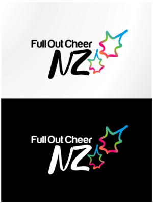 Logo Design by CanDoDesign for Full Out Cheer NZ | Design: #7418006
