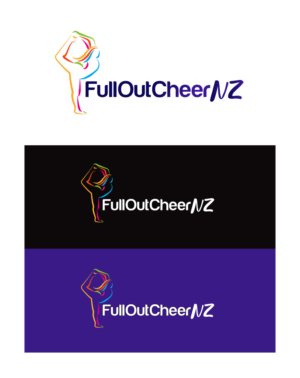 Logo Design by CanDoDesign for Full Out Cheer NZ | Design: #7468535