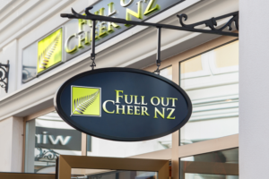 Logo Design by Ferry Designwork for Full Out Cheer NZ | Design: #7429596