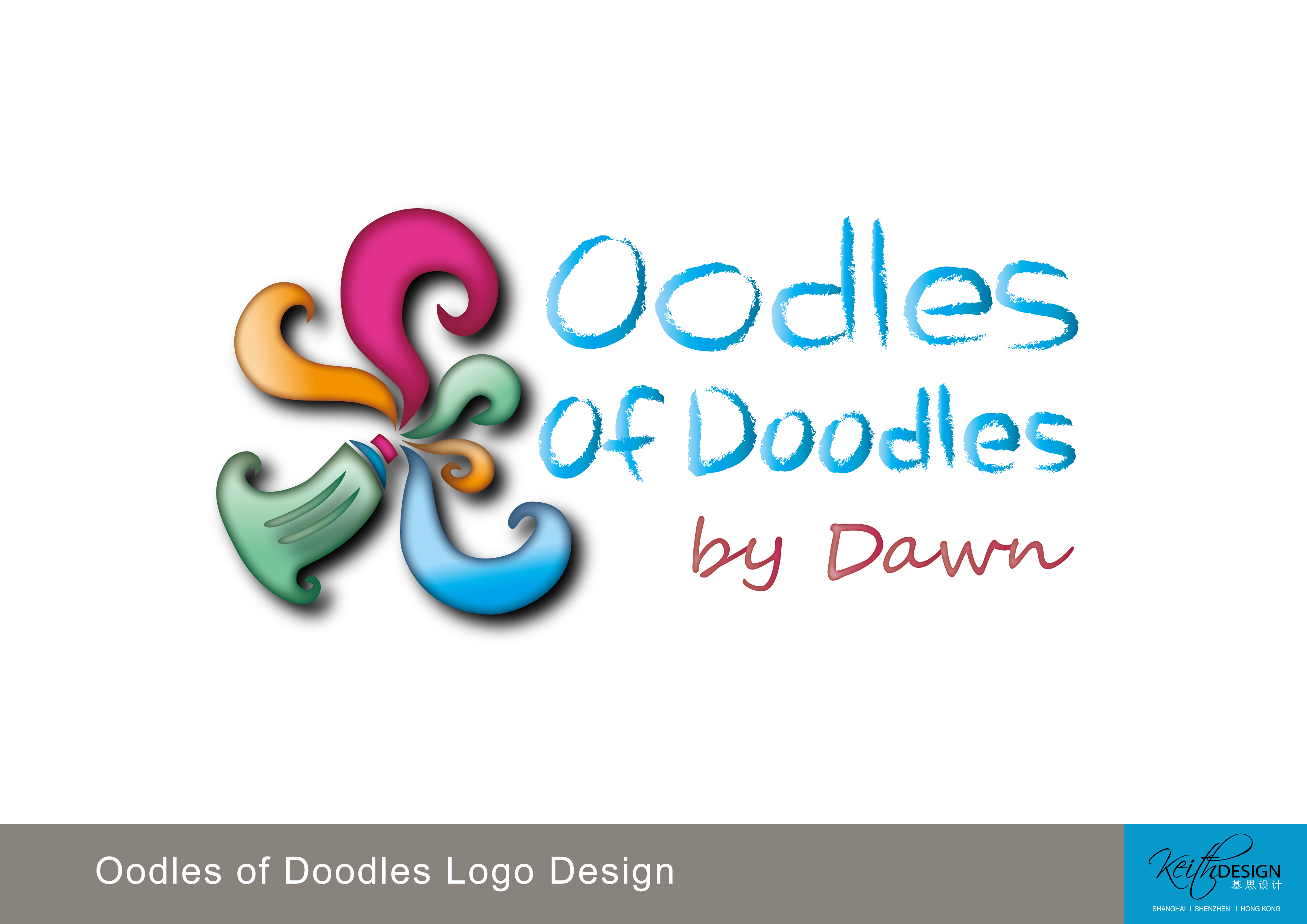 Logo Design by Keith Design Consultant for Oodles of doodles by Dawn | Design #14012