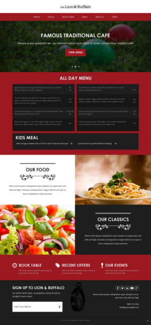 Web Design par pb pour ce projet | Design : #7423069
