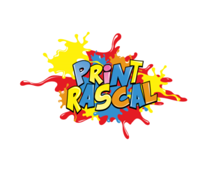 Print Rascal - Promotional Clothing  | Logo Design by blue eye