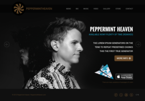 Web Design by pb for this project | Design: #7481436