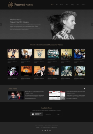 Web Design by pb for this project | Design: #7492273