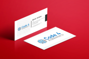Business Card Design by isabel paoli for Code 4 Forensics | Design: #7529632