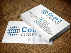 Business Card Design by Lanka Ama for Code 4 Forensics | Design: #7470048