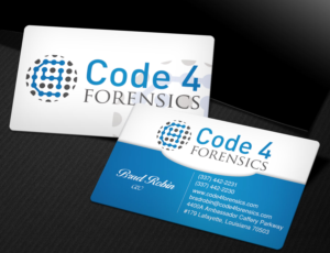 Business Card Design by Lanka Ama for Code 4 Forensics | Design: #7470054