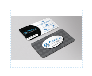 Business Card Design by Sonar Tari for Code 4 Forensics | Design #7547796