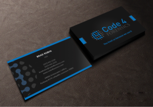 Business Card Design by Creations Box 2015 for Code 4 Forensics | Design: #7475157