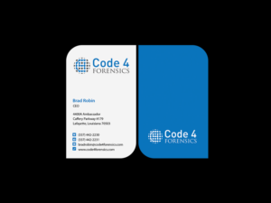 Visitenkarten-Design von Creations Box 2015 für Code 4 Forensics | Design: #7475167